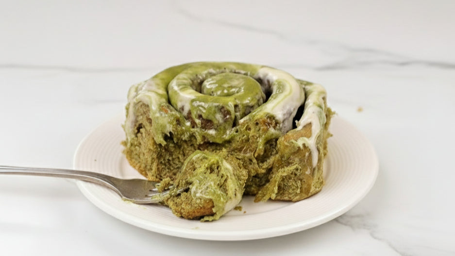 Matcha Cinnamon Rolls